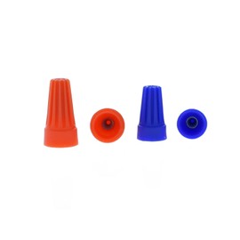 IDEAL Electrical 30-0203J WireTwist 450-Pack Orange and Blue Wire Connectors