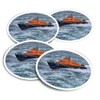 Vinyl Round Stickers (Set of 4) 10cm - Aberdeen RNLI