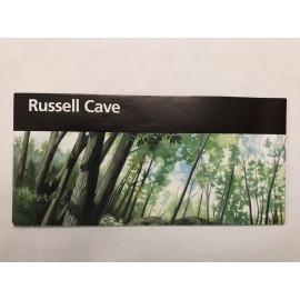 Russell Cave National Monument Park Unigrid Brochure Map NEWEST VERSION Alabama