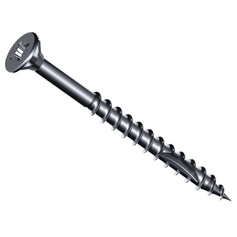 Ulti-Mate Woodscrews - 4.0 x 50mm Bright Zinc Plated -