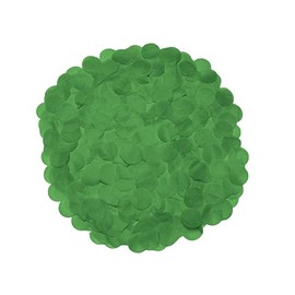 Apple Green Paper Confetti, 2.5cm diameter, 10 grams