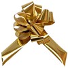 Brizzolari Metallic Fast Ribbons, 50 Pieces, 31 mm, Christmas Decorations,