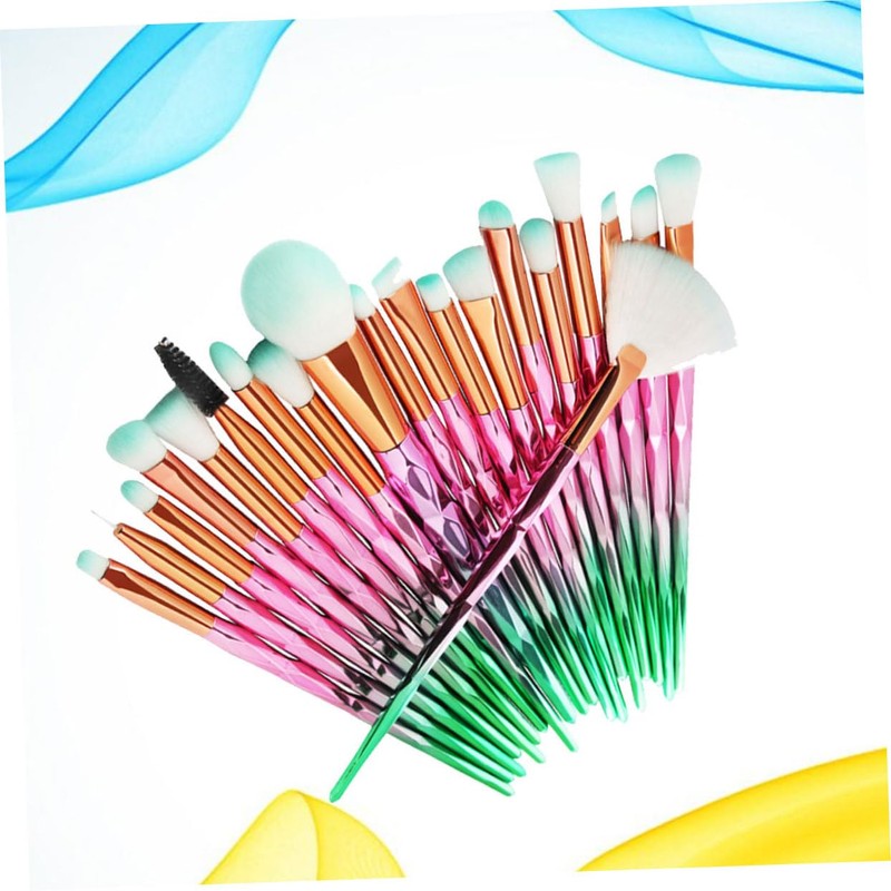 Mikinona Complete Makeup Brush Set 20pcs Makeup Tools Cosmetic Brushes