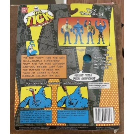 Bandai 1995 Bandai “Tourist Tick” Tick Talker Action Figure Fox Vintage-New On Card