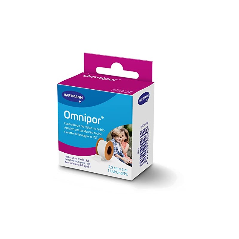 Omnipor: Paradrappo ipoallergenico in tessuto non tessuto per pelli sensibili;