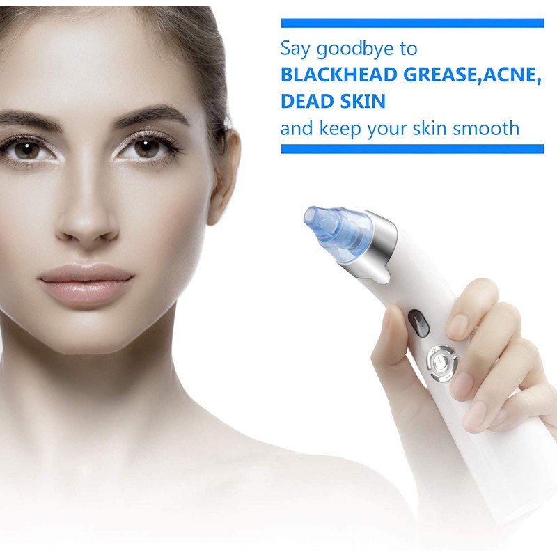 Senelux Blackhead Remover Vacuum Pore Cleaner Acne Comedone Extractor Face