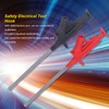 Flexible Test Hook Multimeter Electrical Testing Grabber Hook with 4MM