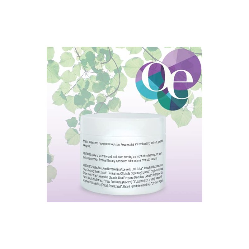 Organic Excellence - Silk Protein Anti-Aging Cream - 2oz