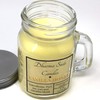 Vanilla and Honey scented candle 4 oz mini mason glass
