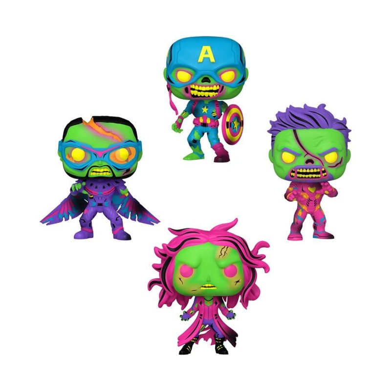 What If...? - Blacklight US Exclusive Pop! Vinyl Pack of