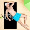 KSDUT Funny Adult Sarcastic Black Gifts Beach Towel - Silly