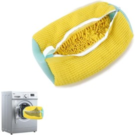 Shoe Washing Machine Bag, Shoe Bag For Washing Machine, Premium Zipper, Durable Shoe Wash Bag For Canvas Sneakers, Reusable Shoe Cleaning Laundry Bag