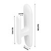 8Pcs Wall Self Adhesive Curtain Hooks White Reusable Plastic Curtain
