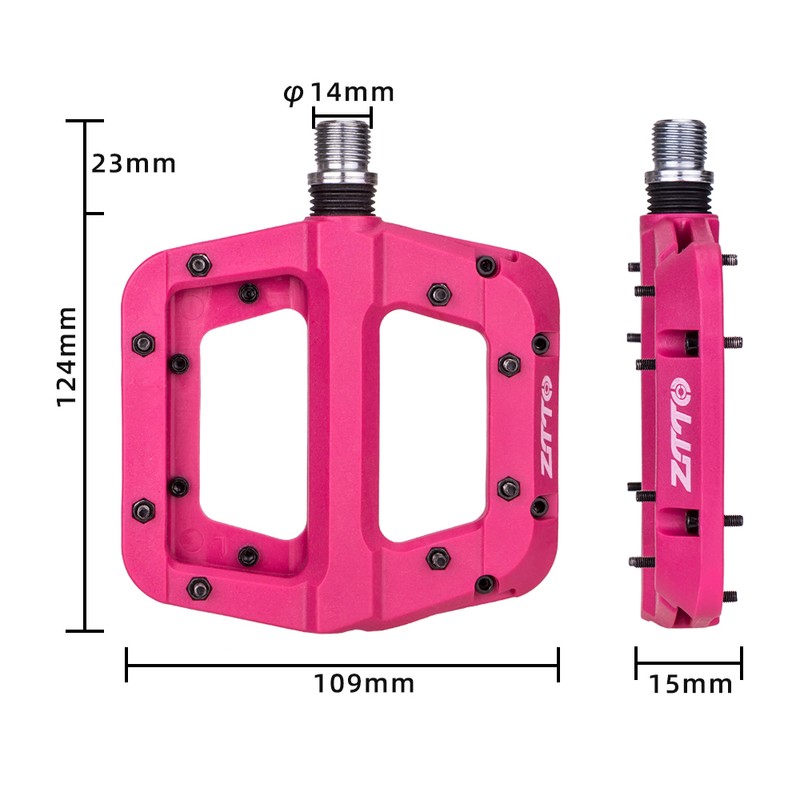 MTB Bike Pedals Non-Slip Mountain Bike Pedals Platform Bicycle Flat