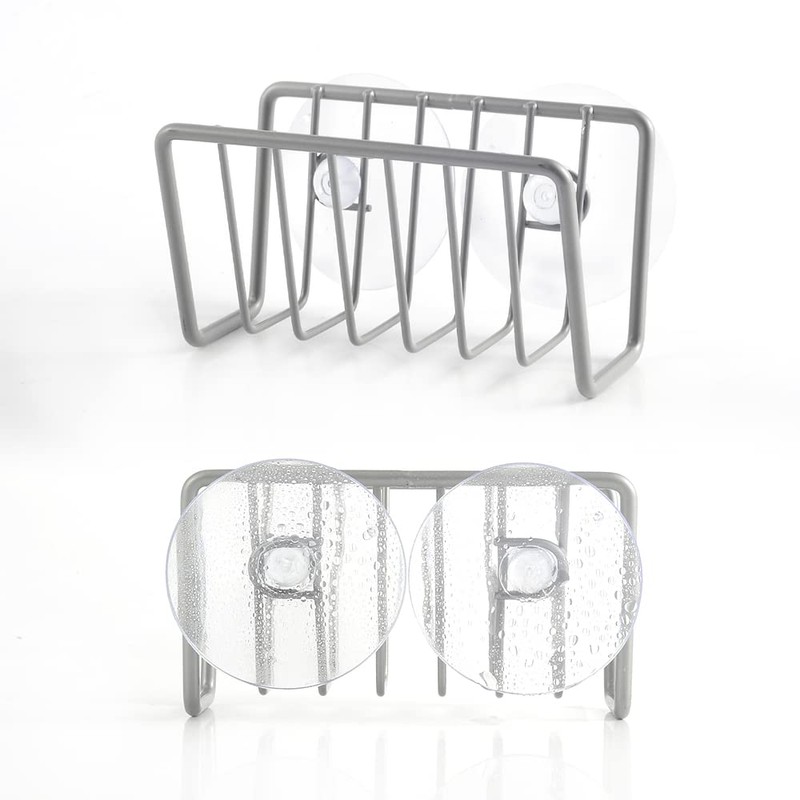 YYPDC Sponge Holder for Kitchen Sink;Suction Cup Sponge Rack Kitchen