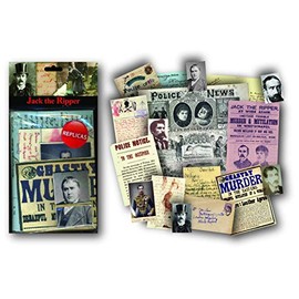 Jack The Ripper Memorabilia Gift Pack with Over 15 Artworks