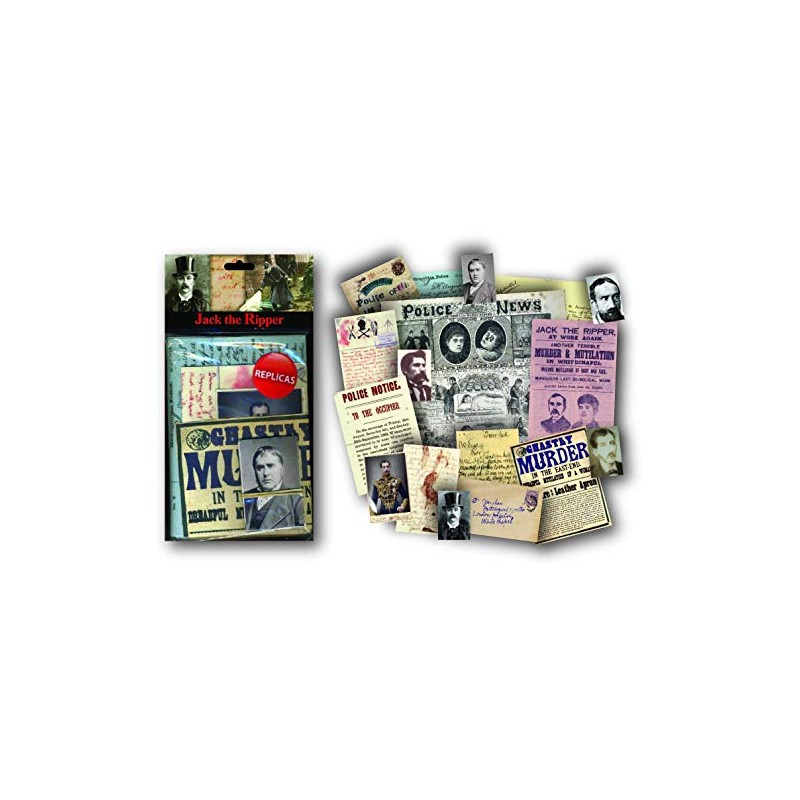 Jack The Ripper Memorabilia Gift Pack with Over 15 Artworks