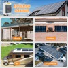 Pjerjzn Solar Panels Disconnect Switch 16A 400VDC PV Shut Off