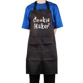 AKTAP Cookie Maker&Cookie Taster Aprons Grandma/Mommy/Daddy And Me Baking Aprons Cookie Dealer Gift Dessert Pastry Lover Gift (Cookie Maker Apron)