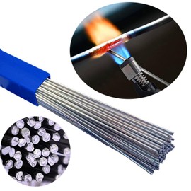 SensaBliss Aluminum Welding Rod, Low Temperature Soldering Rod, 30 pcs, Welding Wire, Low Temperature Repair Soldering Tool, No Soldering Powder, High Flow, For Welding Alloy, Stainless Steel,