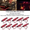 10Pcs/Set Truck Side Marker Light Signal Warning Indicator Lamp with