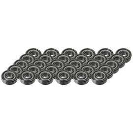 Treinta (30) 608ZZ rodamientos de bolas en miniatura engrasados blindados 8x22x7