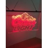 Coors Light Led Neon Sign Game Room , Bar ,
