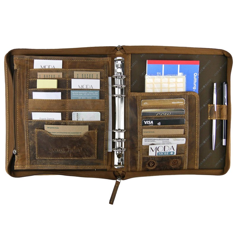 Greenburry Vintage Leather Writing Case 26 cm