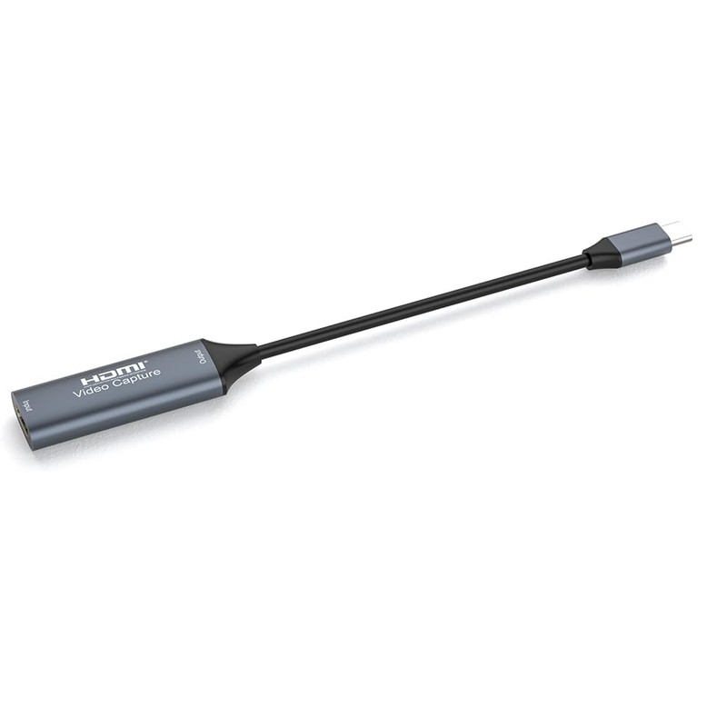 F.QYNing HDMI Video Capture, 4K 30Hz USB C 2.0 Video