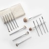 YINAN Studio Makeup Brush Set of 14 Soft Makeup Brushes