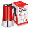 Suiitat Moka Pot, 9 Cups (15.9 oz) Stovetop Espresso Maker,