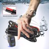 21ST Roof 50" Combo Cruved LED Light Bar Wire Switch