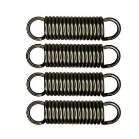 Rugo - Tension Spring - Wire Diameter 2.2 mm - Outer Diameter 15 mm - Length 55 mm - Pack of 4
