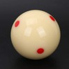 Alomejor Red Dot Spot Pool Ball, 2.25" White Match Ball