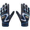Zett Batting Gloves Impact Batting Gloves Ambidextrous Black x Royal