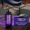 Electric Fly Killing Light PP USB Rechargeable Silent Fly Trap