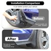 Mud Flaps Compatible with Crosstrek 2023 2024, 4pcs Splash Guard