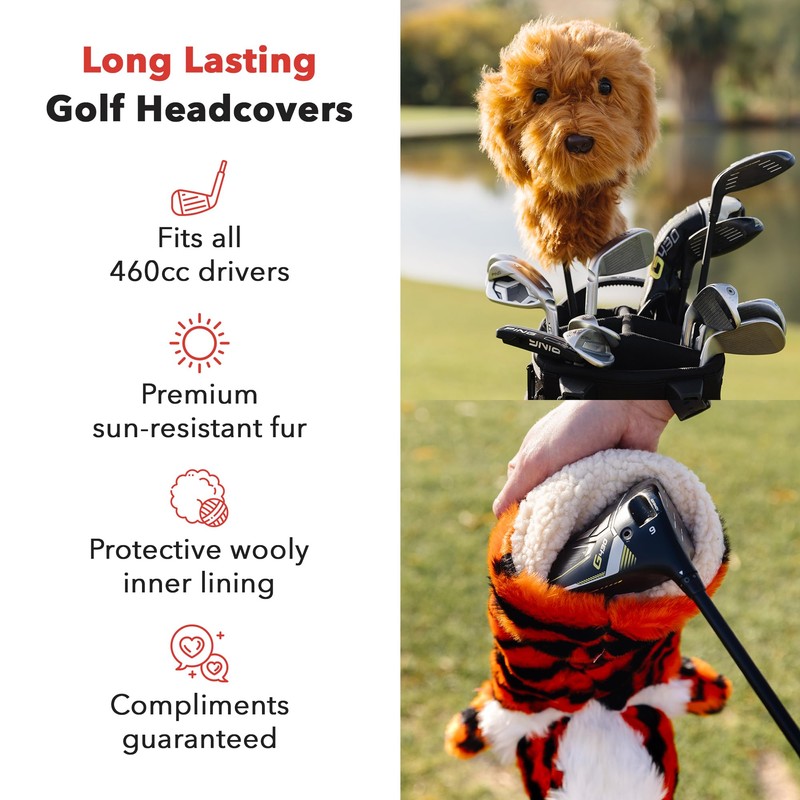 Daphne's Headcovers Koala Driver Headcover | Premium Driver Headcovers |