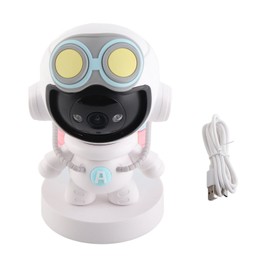Home Security Camera 1080P Indoor WiFi Camera Cute Spaceman Shape HD Night Vision Two Way Voice Remote Connection Rotating Camera