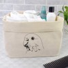 Large 'Budgie Side View' Canvas Organiser/Storage Bag (OR00033674)