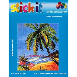 stickit 41137 Mini Plug-In System Palm Tree Beach Approx. 7,000 Pieces