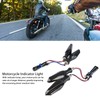 4Pcs Motorcycle Turn Signal Light 12LED 12V Universal Sequential Indicator