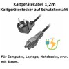J49C IEC Power Cable Power Cable CEE 7/7 to C5