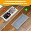 Orzbow Baby Proofing Soft Silicone Vent Cover for Home Wall/Ceiling/Floor