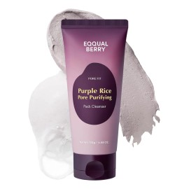 Eqqualberry Purple Rice Pore Purifying Limpiador Facial Todo Tipo Piel Día Noche