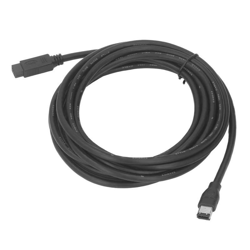 IEEE 1394 Firewire Cable 800Mbps 14.8ft Long Plug and Play