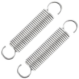 GUNGY Tension Springs with Hooks Stainless Steel Tension Spring 80 mm Outer Diameter 16 mm Wire Diameter 1.9 mm Maximum Tensile Force 7.20 kg 1.9 x 16 x 80 mm Pack of 2