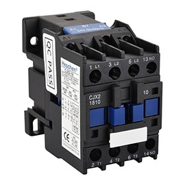 Heschen AC Contactor CJX2-1810 24V 50/60Hz Coil 3P 3 Pole Normally Open Ie 18A Ue 380V