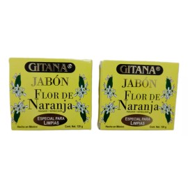 Gitana Jabón Gitana Para Curaciones O Suerte  Flor De Naranja 2 Pzs