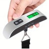 Digital Luggage Scale with LCD Display, 50kg Capacity, Handheld Baggage